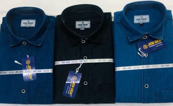 Gen-Den Men Denim Shirts - Image 2