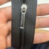 7" zipper with slider