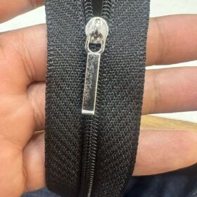 7" zipper with slider